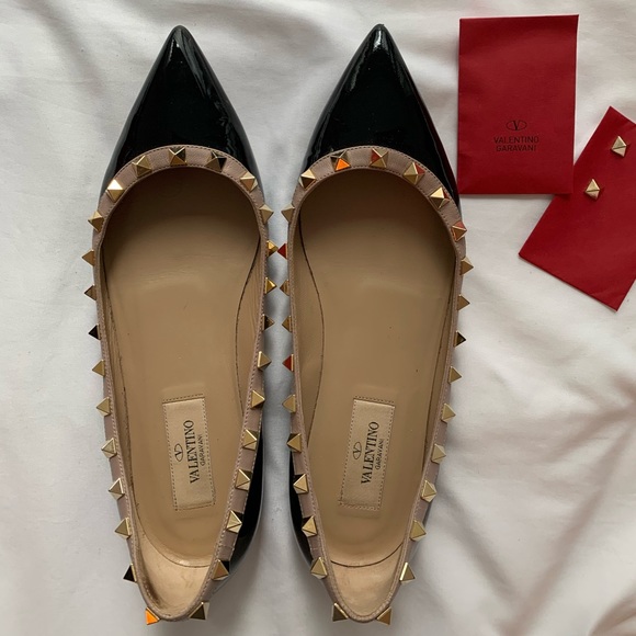 Valentino Rockstud Ballet Flats 7.0 - Picture 3 of 4